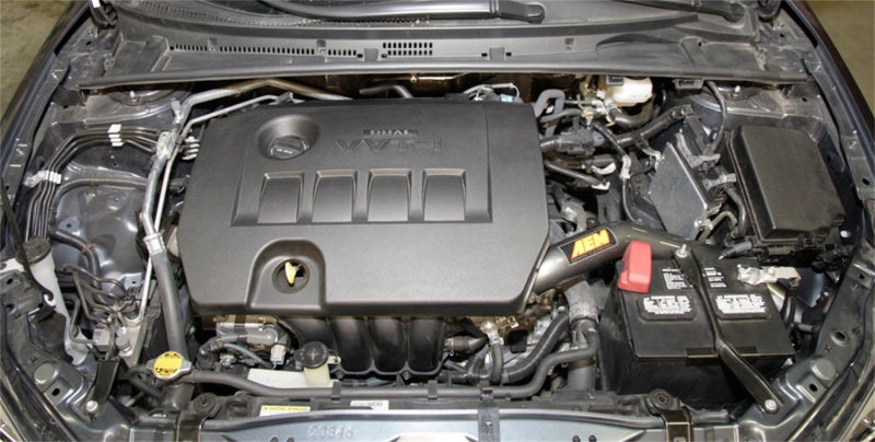 AEM Induction AEM 2017 Toyota Corolla L4-1.8L Cold Air Intake 21-814C 21-814C Photo - Mounted