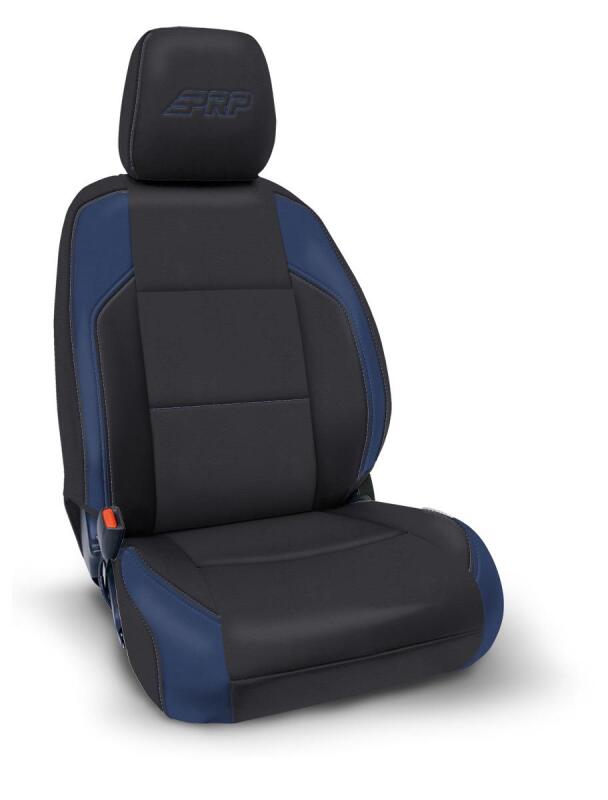 PRP Seats PRP 6-23 Toyota Tacoma Front Seat Covers (Pair) - Black/Navy Blue B057-06 B057-06 Photo - Primary
