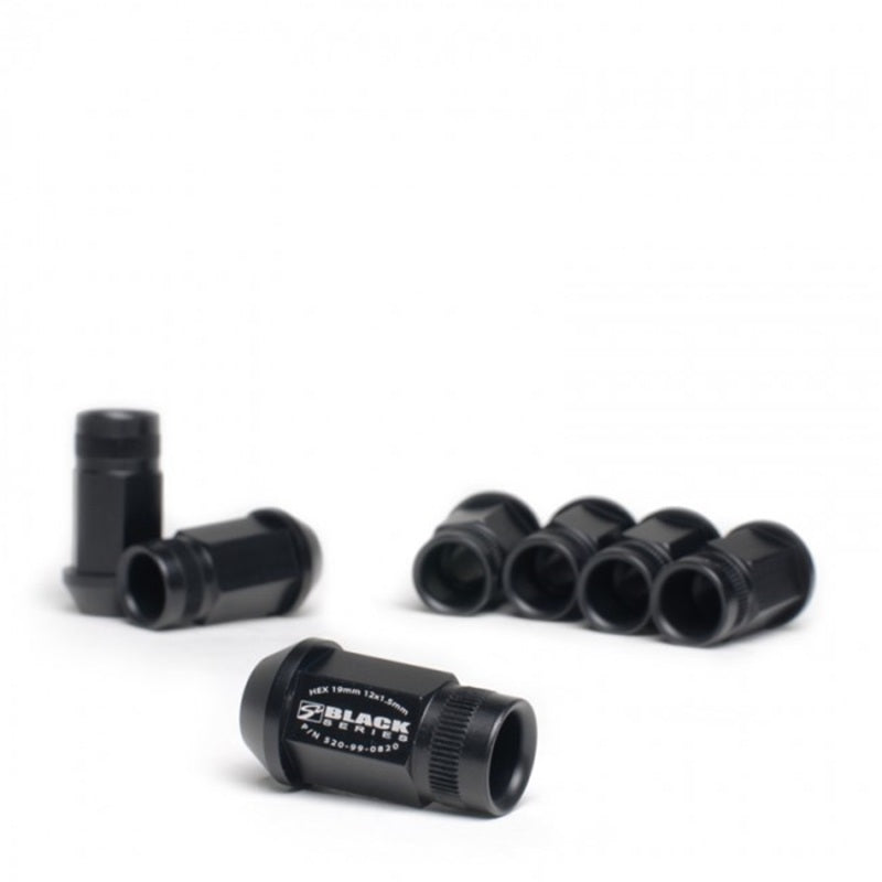 Skunk2 12 x 1.5 Forged Lug Nut Set Black Series, 12 X 1.5 (Set), Qty.16 520-99-0853 Photo - Unmounted