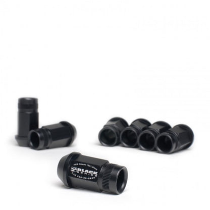 Skunk2 12 x 1.5 Forged Lug Nut Set Black Series, 12 X 1.5 (Set), Qty.16 520-99-0853 Photo - Unmounted