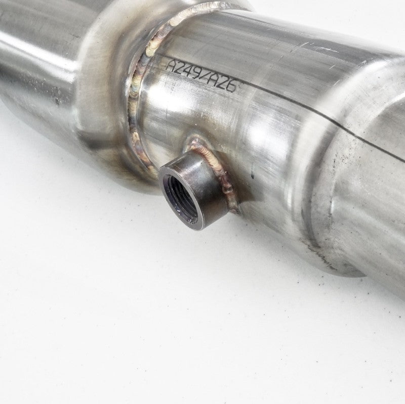 Stainless Works 2008-09 Pontiac G8 GT Headers 1-7/8in Primaries 2-1/2in Lead Factory Connect w/ Cats PG8HCATSTFC PG8HCATSTFC Photo - Close Up