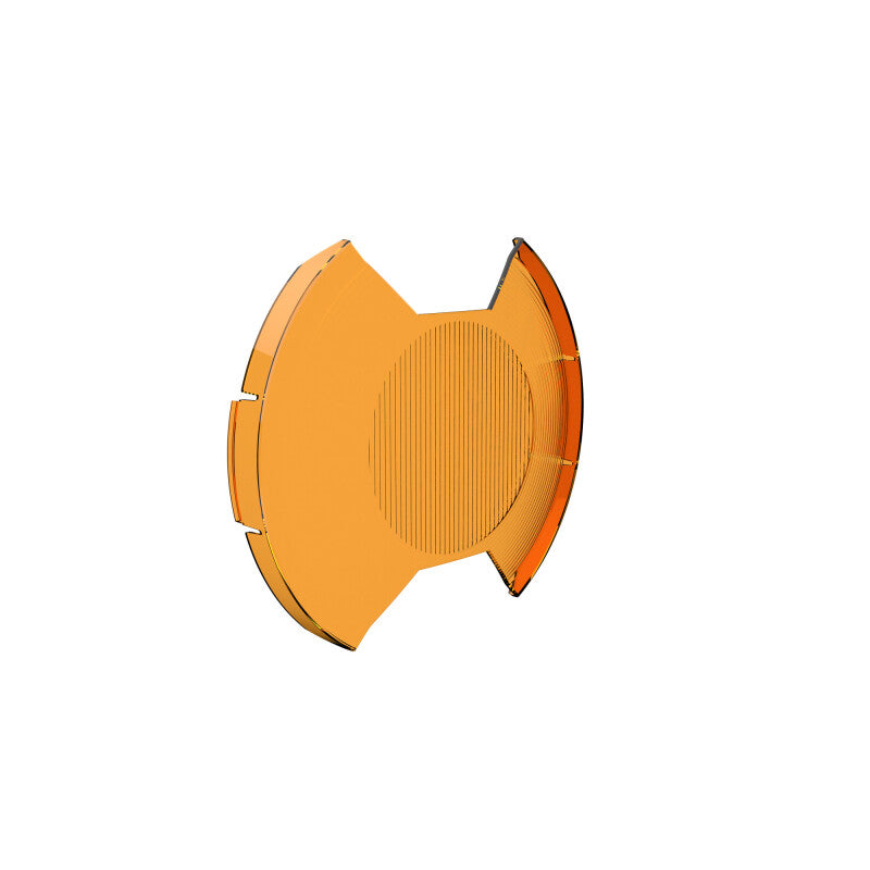 KC HiLiTES SlimLite 8in. LED Light Shield Driving (Shield Only) - Amber 5211 5211 User 1