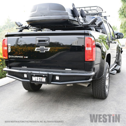 Westin Outlaw Rear Bumper 58-81055 Photo - Mounted