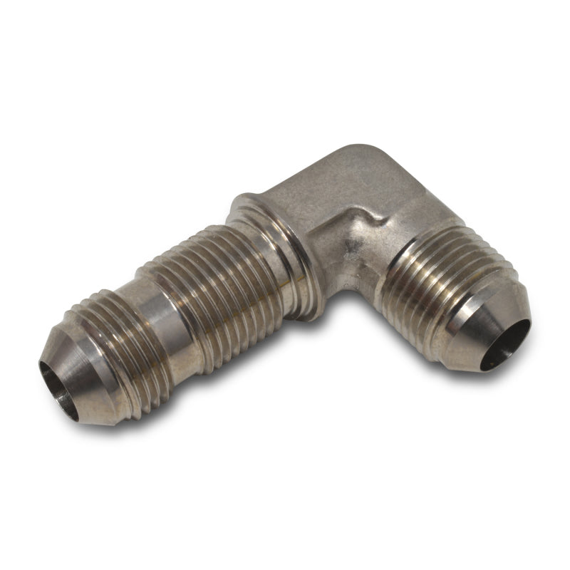 Russell -8 AN 90° Flare Bulkhead Adapter (Endura Finish) 661261 Photo - out of package