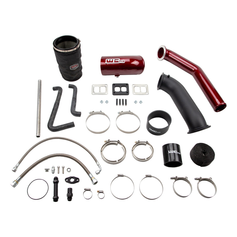Wehrli 04.5-07 Dodge 5.9L Cummins S400 Turbo 2nd Gen Swap Kit (No Turbo/Manifold) - WCFab Red WCF100486-RED WCF100486-RED Photo - Primary