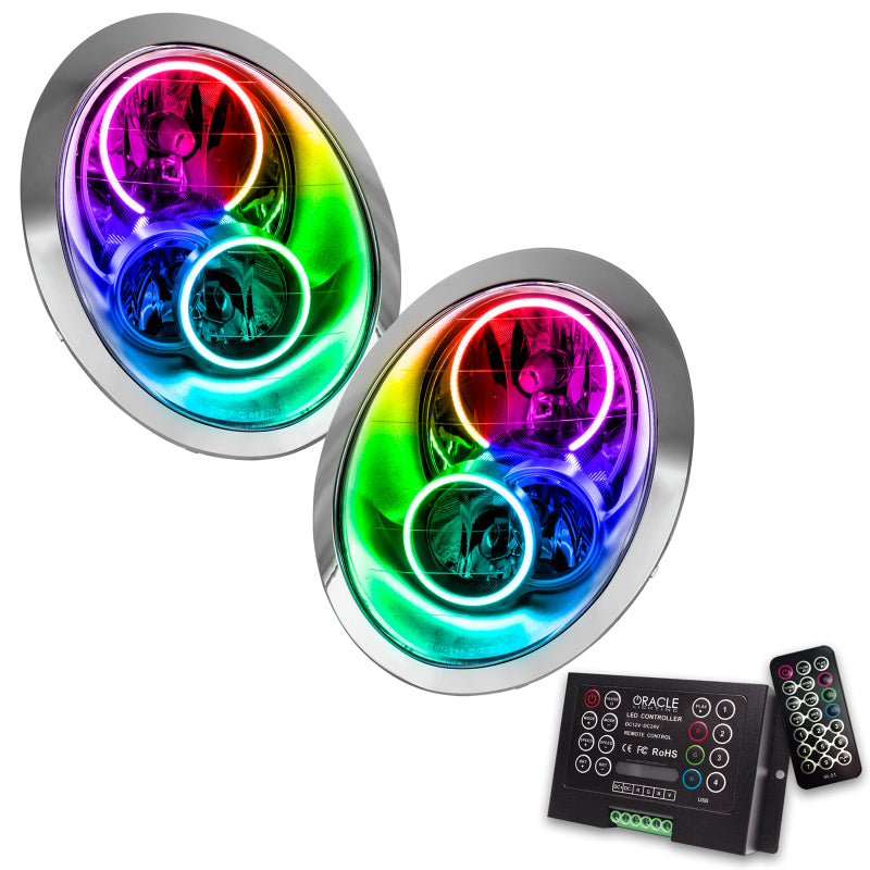 ORACLE Lighting Oracle 05-08 Mini Cooper/S SMD HL - ColorSHIFT w/ 2.0 Controller 7103-333 7103-333 Photo - Primary