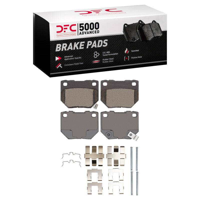 DFC DFC 5000 Advanced Semi Met Brake Pads Brakes, Rotors & Pads Brake Pads - OE main image