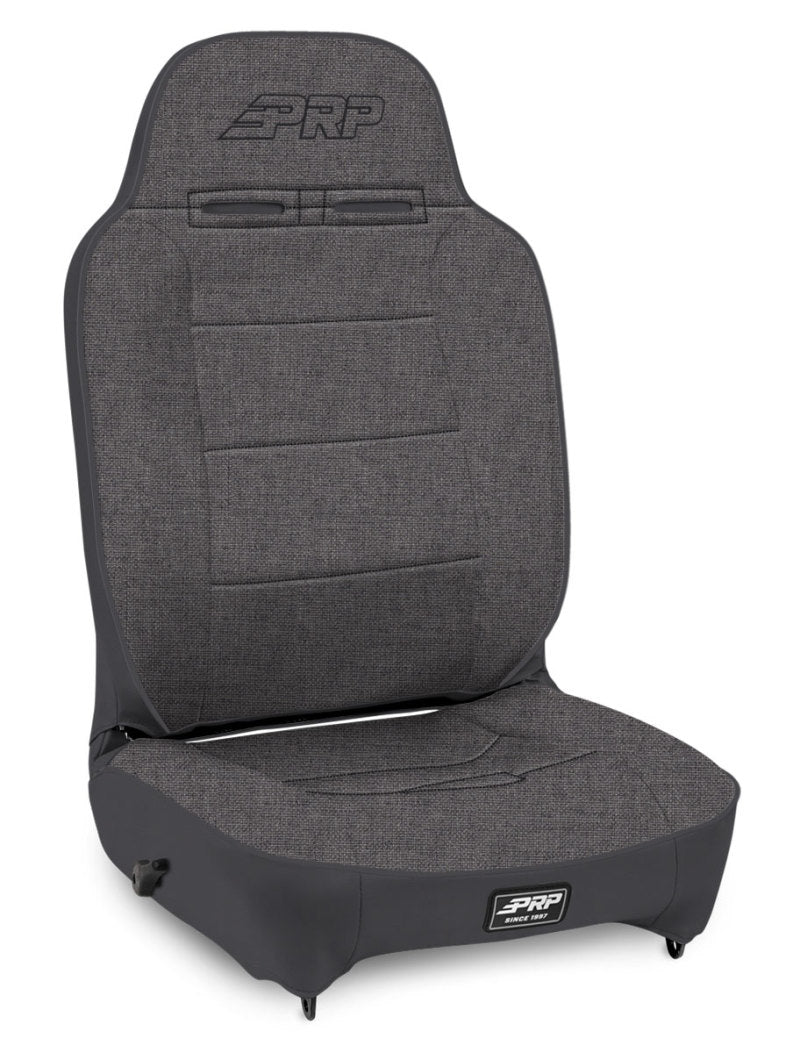 PRP Seats PRP Enduro High Back Reclining Suspension Seat (Driver Side) - All Grey A13011044-54 A13011044-54 Photo - Primary