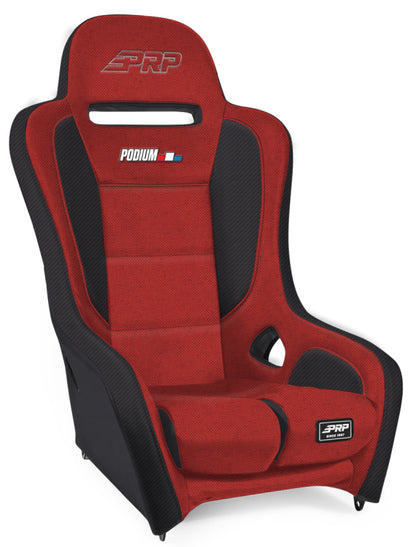 PRP Seats PRP Podium Elite Suspension Seat- Red/Black A9101-72 A9101-72 Photo - Primary
