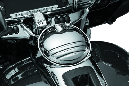 Kuryakyn Tri-Line Fuel Door Chr 6968 6968 User 1