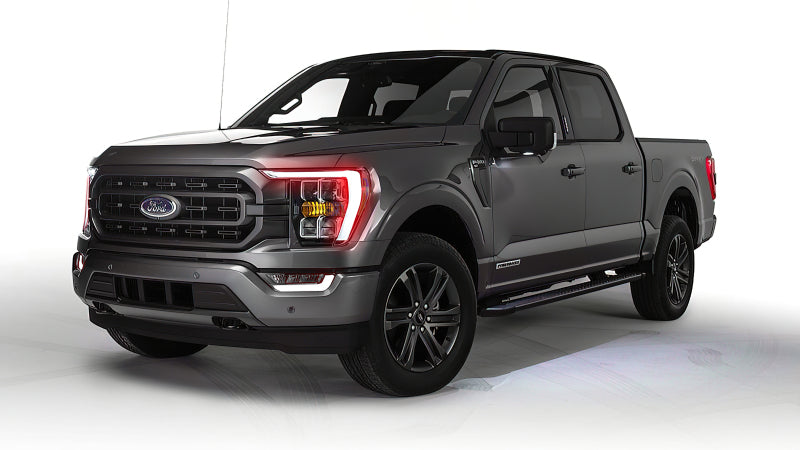 ORACLE Lighting Oracle 21-22 Ford F-150 ColorSHIFT RGB+W Headlight DRL Upgrade Kit w/ Simple Controller 1460-504 1460-504 Photo - Mounted