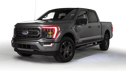 ORACLE Lighting Oracle 21-22 Ford F-150 ColorSHIFT RGB+W Headlight DRL Upgrade Kit w/ Simple Controller 1460-504 1460-504 Photo - Mounted