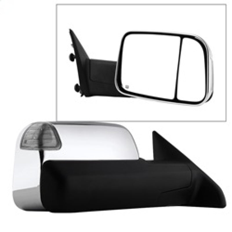 SPYDER Xtune Dodge Ram 1500 09-12 Extendable Heated Adjust Mirror Chrome HoUSing Right MIR-DRAM10-PW-R 9933172 9933172 Photo - Primary