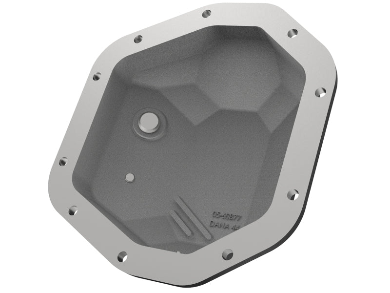 aFe Diff Cover 97-18 Jeep Wrangler (TJ/JK) ONLY Dana 44 Axle Front or Rear (Pro Series) 46-71110B 46-71110B Photo - Unmounted