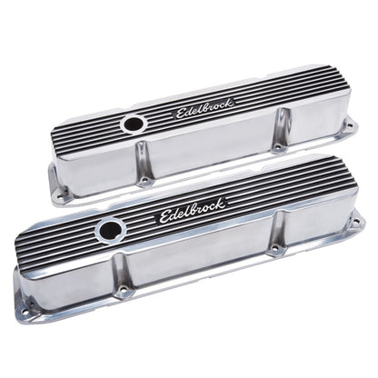 Edelbrock Valve Cover, Elite II, Chrysler, 383-440 Big Block V8, Polished 4276 Photo - Unmounted