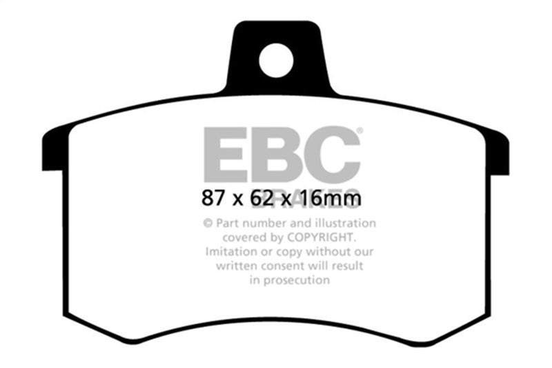 EBC Disc Brake Pad Set DP4370R Photo - Primary