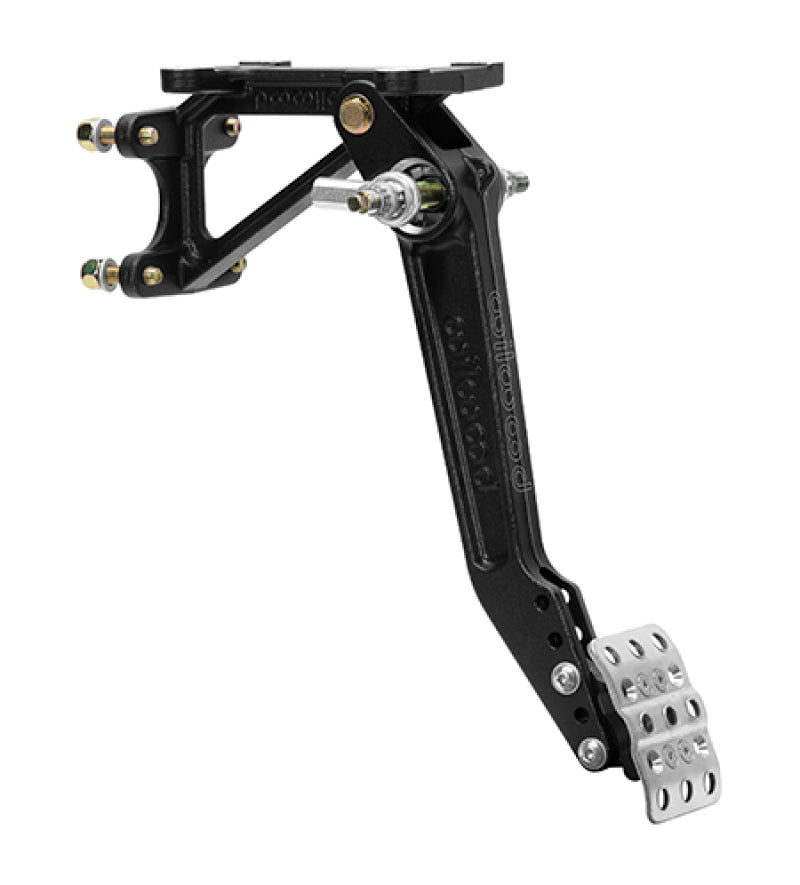 Wilwood Adjustable Tru-Bar Single Brake Pedal - Swing Mount - 6.25-7:1 340-16380