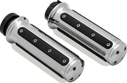Kuryakyn Hvy Ind Grips Tbw Chr 6122 6122 Photo - Primary