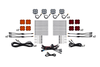 Diode Dynamics Single-Color Rock Light Installer Kit (12-pack) DD7746 DD7746 Photo - Primary