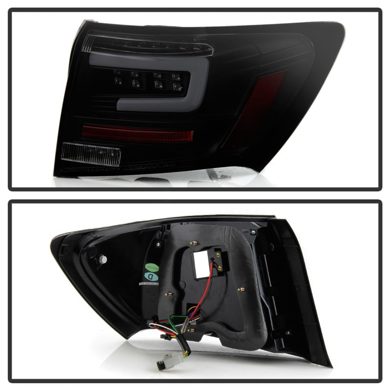 Spyder 08-11 Subaru Impreza WRX 4DR LED Tail Lights - Black Smoke ALT-YD-SI084D-LED-BSM 5087980 5087980 Photo - Unmounted