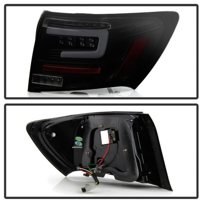 Spyder 08-11 Subaru Impreza WRX 4DR LED Tail Lights - Black Smoke ALT-YD-SI084D-LED-BSM 5087980 5087980 Photo - Unmounted