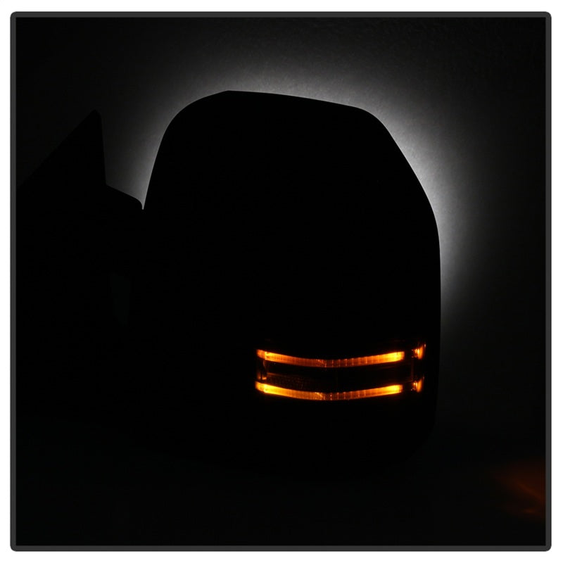 SPYDER xTune 99-07 Ford Super Duty Heated LED Signal Power Mirrors - Smk (Pair) (MIR-FDSD99S-G4-PW-SM-SET) 9943102 9943102 Photo - Unmounted
