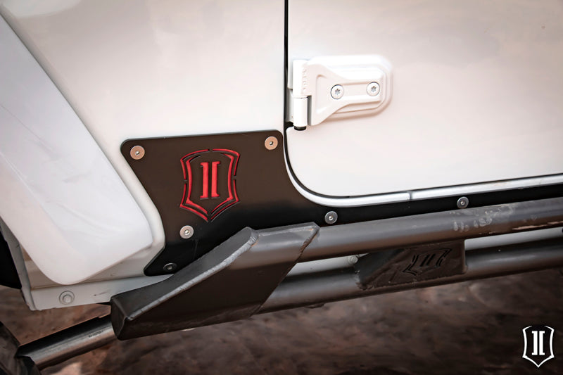ICON 2018+ Jeep Wrangler JL 4 Door Body Armor 25163 25163 Photo - Close Up