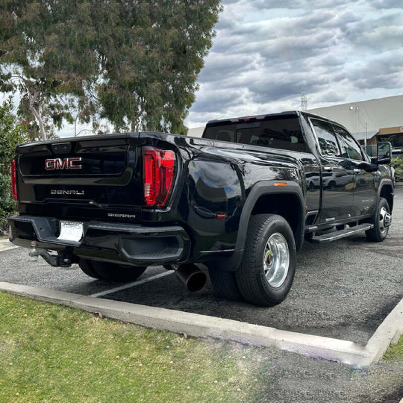 Banks Power 20-23 Chevy/GMC Duramax DRW Crew Cab 5.0in Monster Exhaust w/ Black Tip 49809-B 49809-B User 2