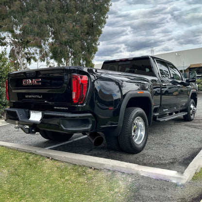 Banks Power 20-23 Chevy/GMC Duramax DRW Crew Cab 5.0in Monster Exhaust w/ Black Tip 49809-B 49809-B User 2