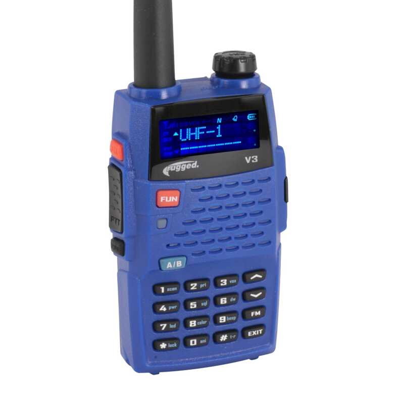 Rugged Radios ANALOG ONLY - Rugged V3 - Business Band Two Way Handheld Radio V3 V3 Photo - Primary