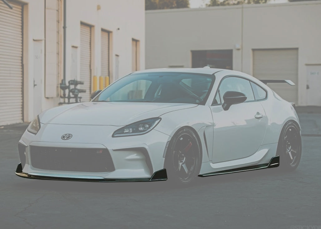 EXCEED JAPAN Side Diffuser (FRP) - Toyota GR86 / Subaru BRZ (2022+)