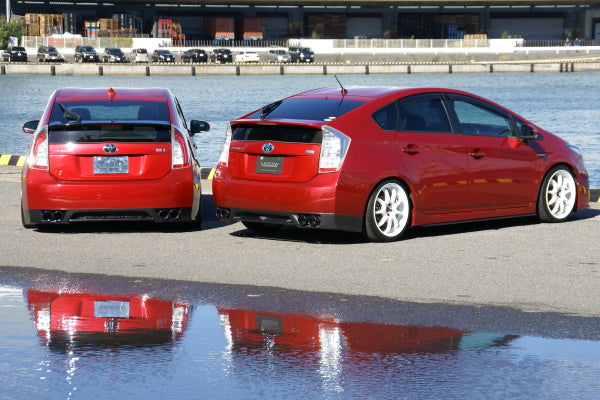 Lexon Rear Bumper Spoiler (Full Replacement) [FRP] - Toyota Prius (2010-2015) - ** SPECIAL ORDER **