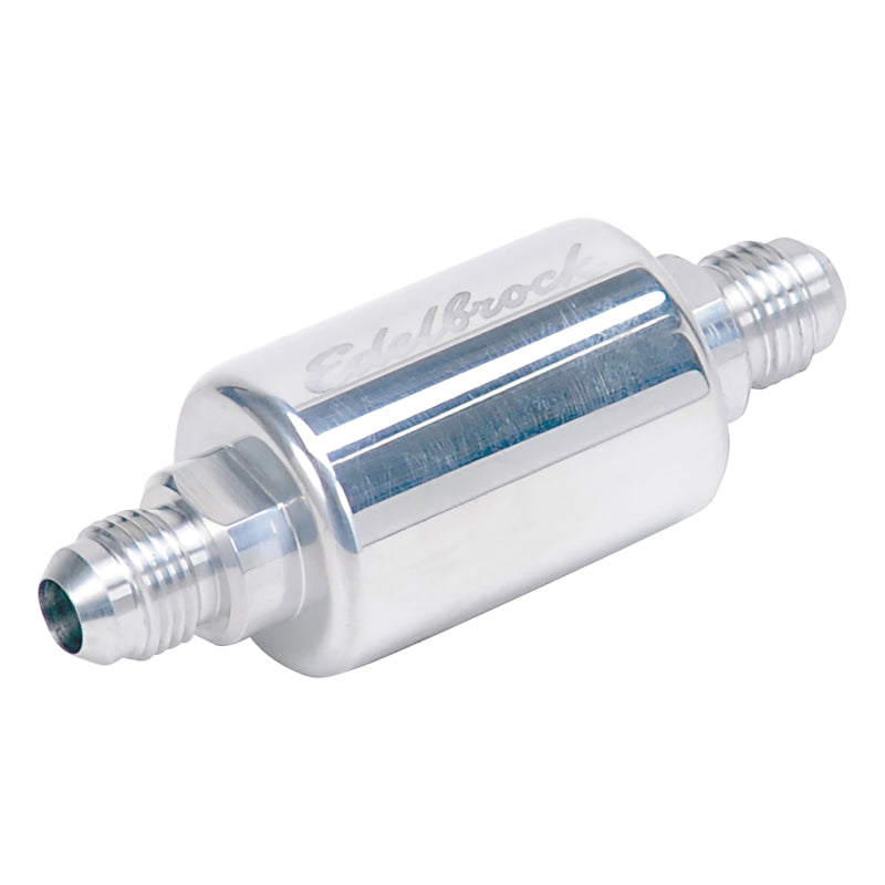 Russell Polished Billet Aluminum Fuel Filter# 6 650140 Photo - out of package