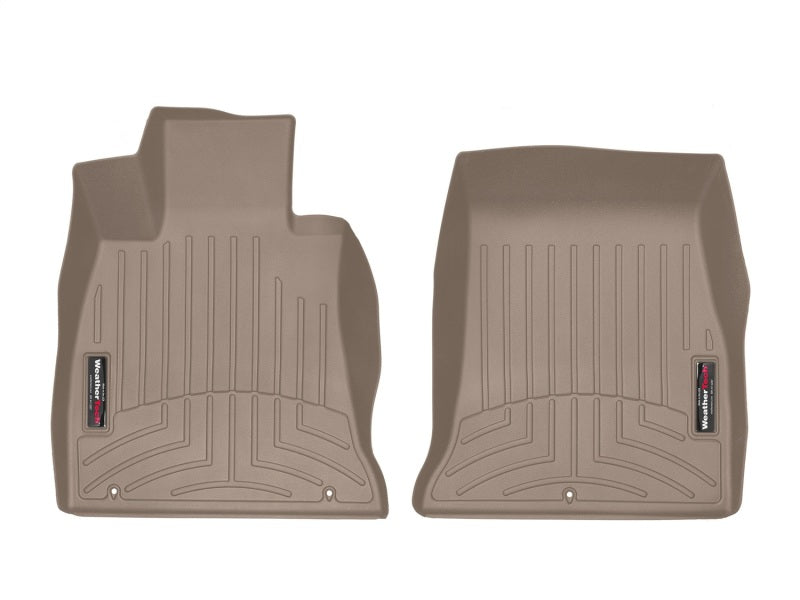 WeatherTech 2018+ Kia Stinger Front FloorLiner - Tan 4514341 4514341 Photo - Unmounted