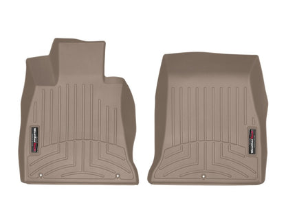 WeatherTech 2018+ Kia Stinger Front FloorLiner - Tan 4514341 4514341 Photo - Unmounted