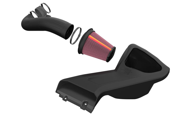 K&N Engineering K&N 15-20 Ford F150 V8-5.0 L Performance Air Intake System 50-2591 50-2591 Photo - out of package