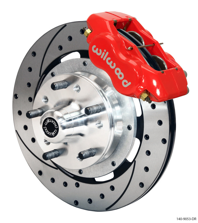 Wilwood FDL Front Kit, 12.19", Drilled, Red, 79-81 Camaro 140-9053-DR User 1