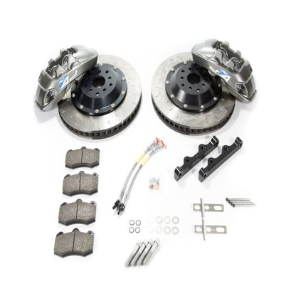 Alcon 2009+ Nissan GT-R R35 380x33mm Rotor Sky Blue 4 Piston Caliper RC4 Rear Axle Kit BKR6959B05 BKR6959B05 Photo - Primary