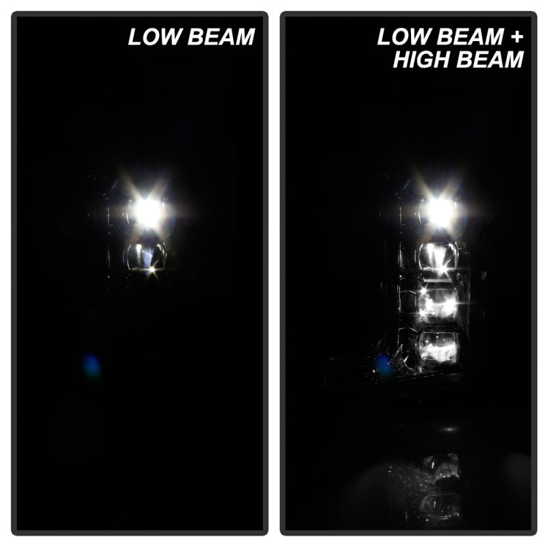 Spyder Ford F-250/F-350/F450 17-18 Full LED Headlights Black PRO-YD-FS17HALAP-SEQ-C 5087447 5087447 User 6
