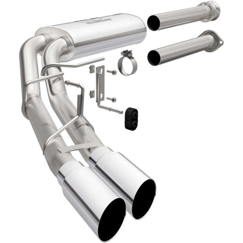 Magnaflow 15-21 Ford F-150 Street Series Cat-Back Performance Exhaust System- Polished Side Exit 19563 19563 Photo - Primary