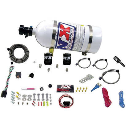 Nitrous Express Dodge Hemi/SRT8 Single Nozzle Fly By Wire Nitrous Kit (35-150HP) w/10lb Bottle 20918-10 20918-10 Photo - Primary