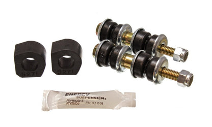Energy Suspension Sway Bar Bushing Set Black Honda Civic Base 1984-1987 16.5101G Photo - Primary