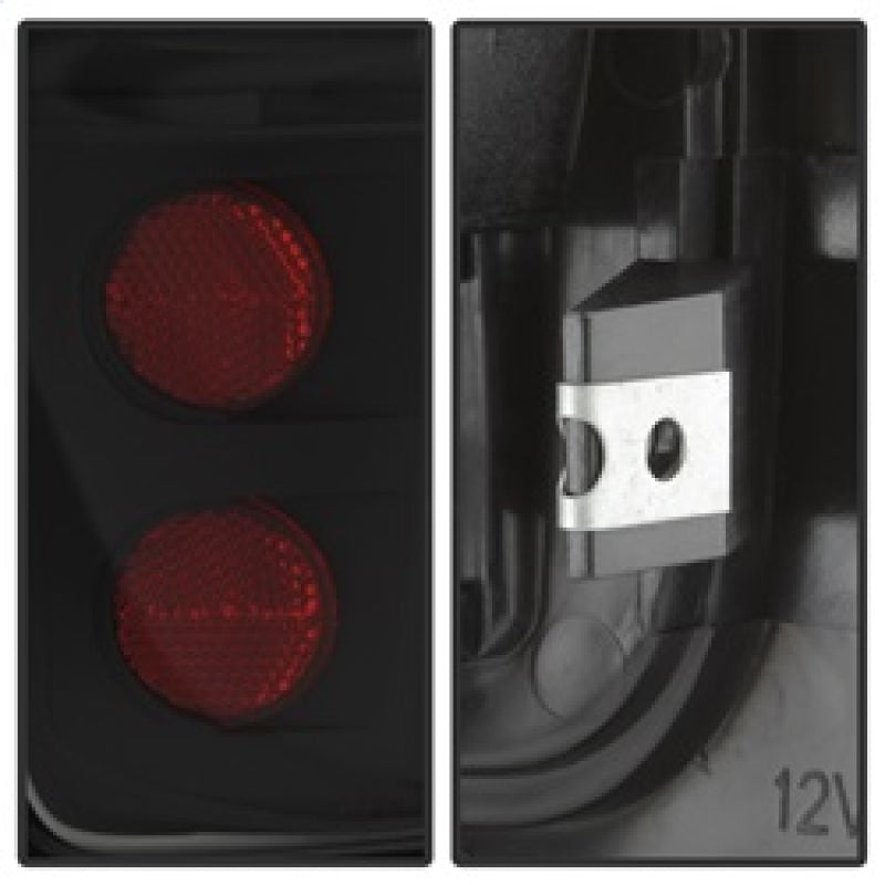 SPYDER Xtune Dodge Ram 1500/2500/3500 94-01 Euro Style Tail Lights Black ALT-ON-DRAM94-BK 5012753 5012753 Photo - Unmounted