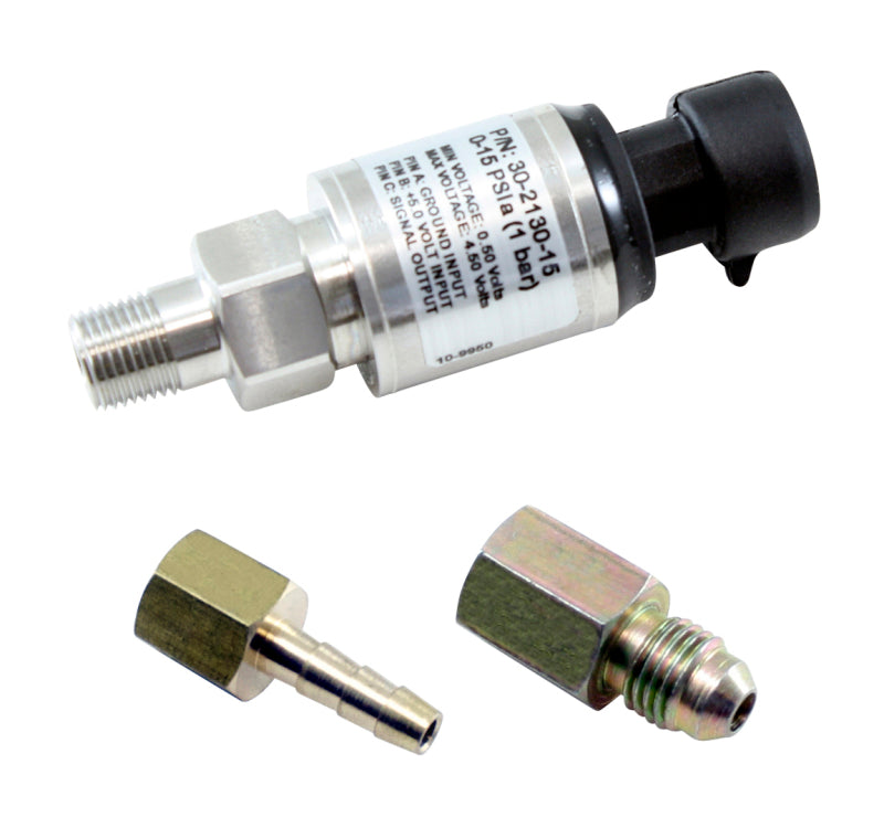 AEM Electronics 15 PSIa or 1 Bar Stainless Sensor Kit 30-2130-15 Photo - Primary