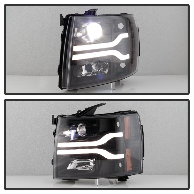 Spyder Chevy Silverado 1500 07-13/2500HD/3500HD 07-14 LED Black PRO-YD-CS07V3PL-BK 5087614 5087614 User 5