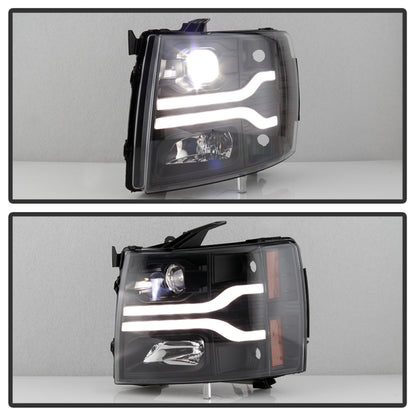 Spyder Chevy Silverado 1500 07-13/2500HD/3500HD 07-14 LED Black PRO-YD-CS07V3PL-BK 5087614 5087614 User 5