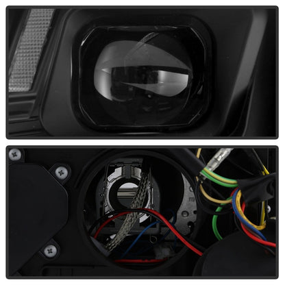 Spyder 13-16 Audi A4/S4 HID Model Only Projector Headlights - Black PRO-YD-AA413HIDSI-BK 5088338 5088338 Photo - Unmounted