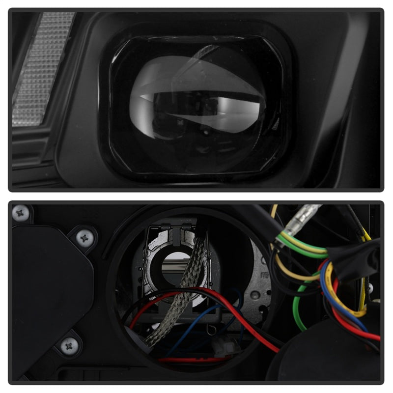Spyder 13-16 Audi A4/S4 HID Model Only Projector Headlights - Black PRO-YD-AA413HIDSI-BK 5088338 5088338 Photo - Unmounted