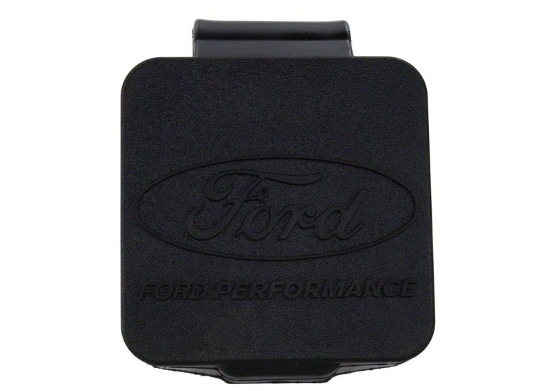 Ford Racing Rubber 2in Hitch Receiver Cover w/Ford Oval/Ford Performance Logo M-1840-FP M-1840-FP Photo - Primary