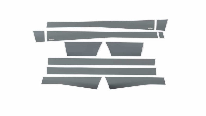 Putco 10-18 RAM 2500 Crew Cab 6.5in- 5.5in Wide w/o Factory Flares 12pcs Blk Platinum Rocker Panels 9751317BP 9751317BP Photo - Primary